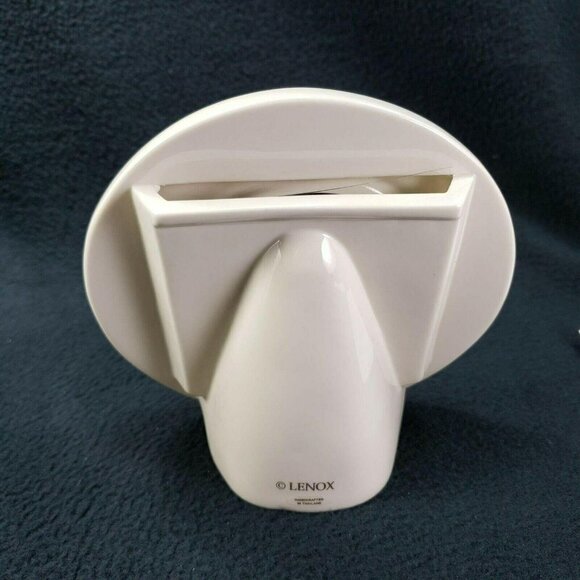 Lenox‎ Cream Round Photo Frame Memorable China 24K Gold Trim Gift Box New - Picture 4 of 8